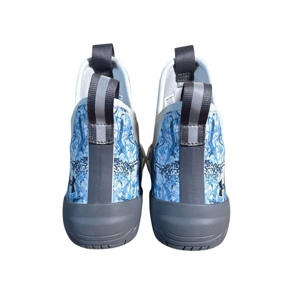 Under Armour Shoreman Deck Men’s Fishing Shoes,NWOT,Water Camo Print,Size 8.5